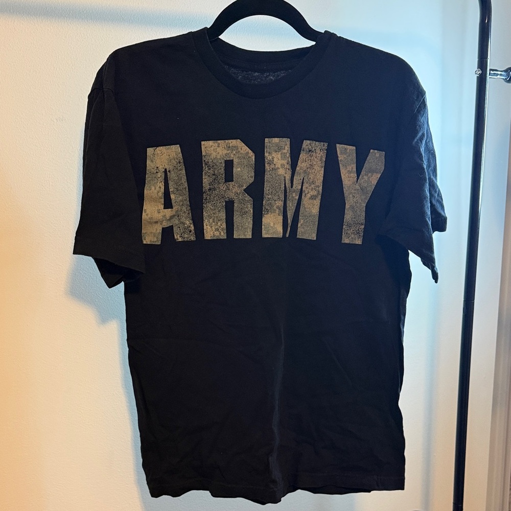 Black Army Graphic Tee